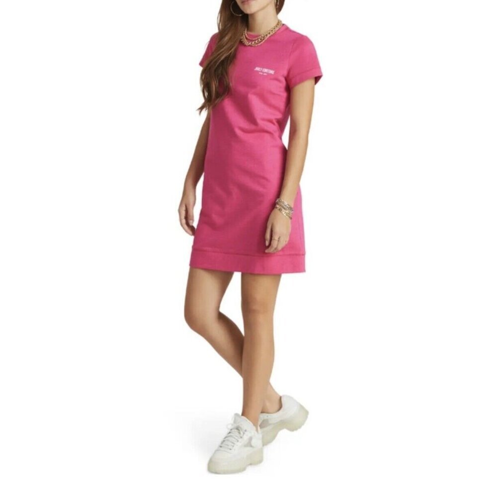 Juicy by Juicy Couture T-shirt Dress Pink Sweatshirt Mini Women’s‎ Size XL